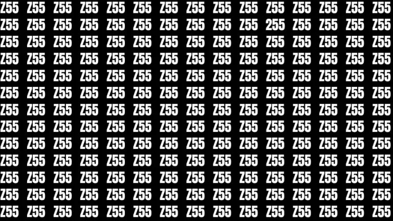 Optical Illusion Eye Test: Only Detective Brains Can Spot the Number 255 in 10 Secs!