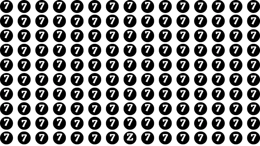 Test Visual Acuity: If you have Extra Sharp Eyes Find the Letter Z 1in 10 Secs