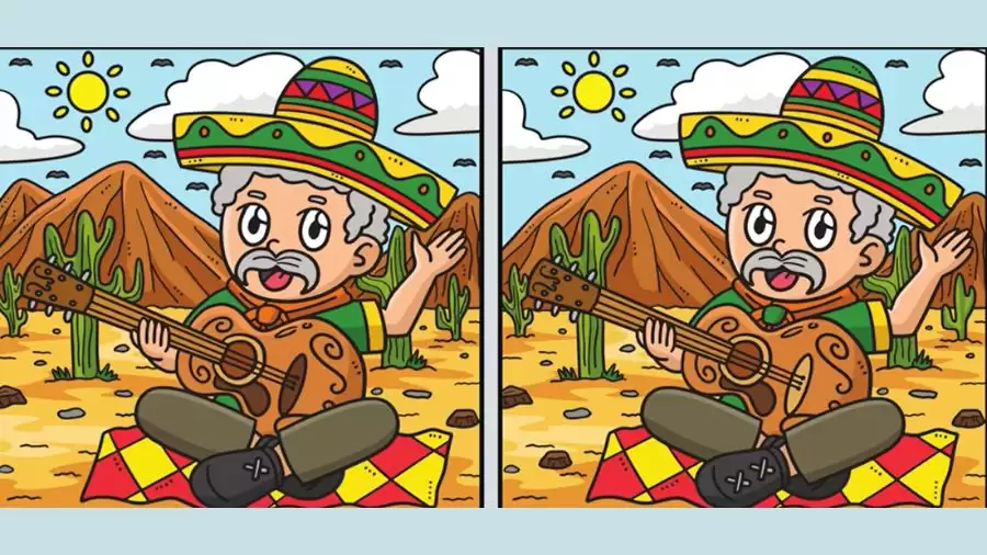 You are better than 95% of people if you can spot 3 differences between the lady Bug pictures in 15 seconds!