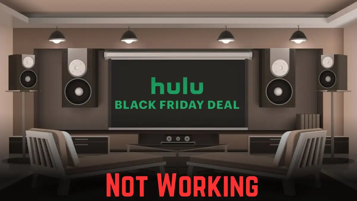 Hulu Black Friday Deal Not Working, How to Fix Hulu Black Friday Deal Not Working?