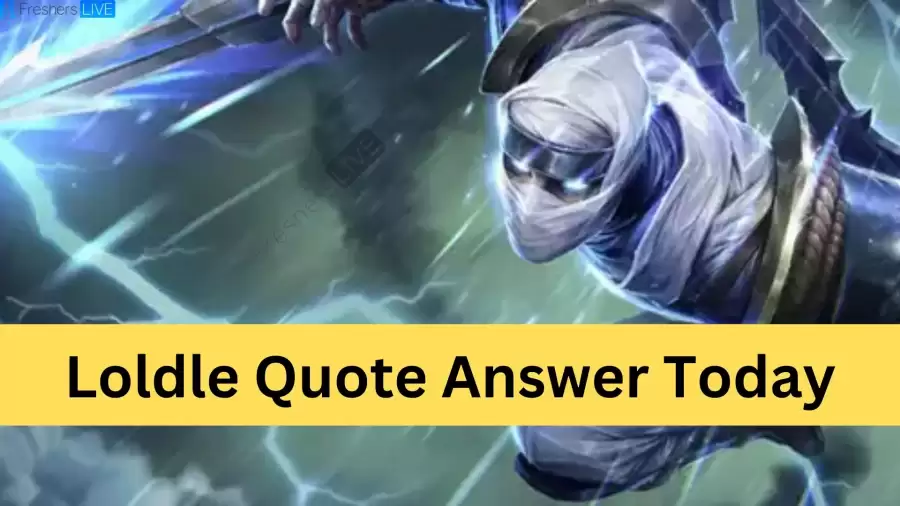 What Champion Says This? None escape their shadow Loldle Quote Answer Today