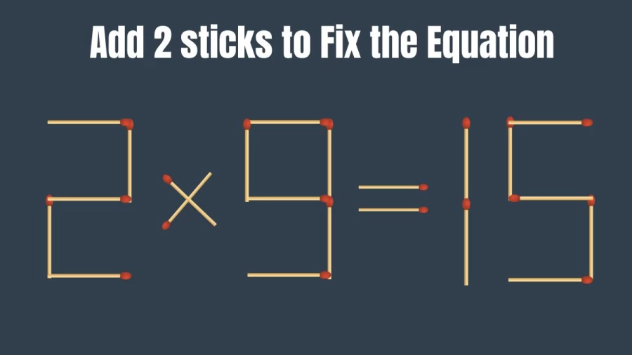 If you are a Genius Solve this Matchstick Brain Teaser Puzzle in 20 Secs