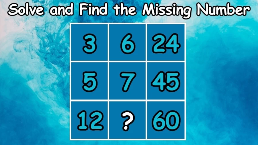 Brain Teaser for Brilliant Minds: Solve and Find the Missing Number - Brain Teaser
