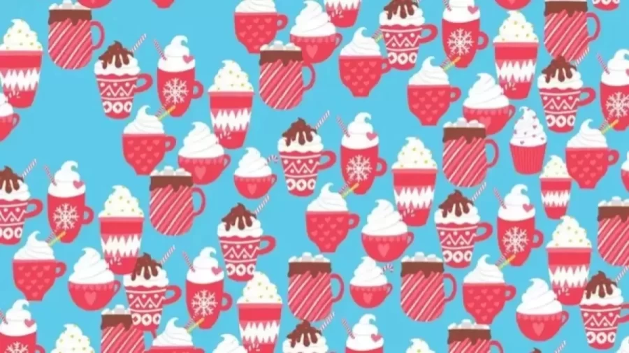 Can You Find The Hidden Cupcake Among The Hot Cocoa Within 12 Seconds? Observation Skill Test