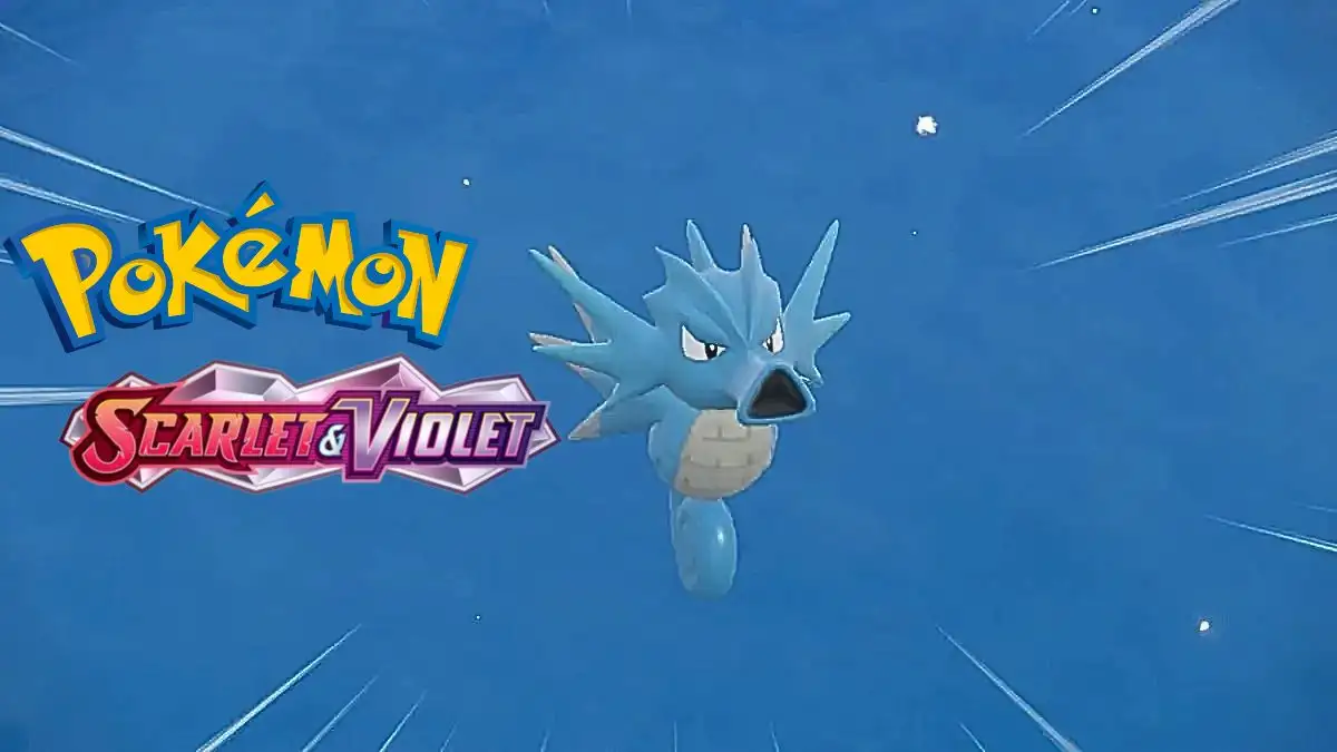 How to Evolve Seadra Scarlet and Violet, How to Evolve Pokemon in Pokemon Scarlet and Violet DLC