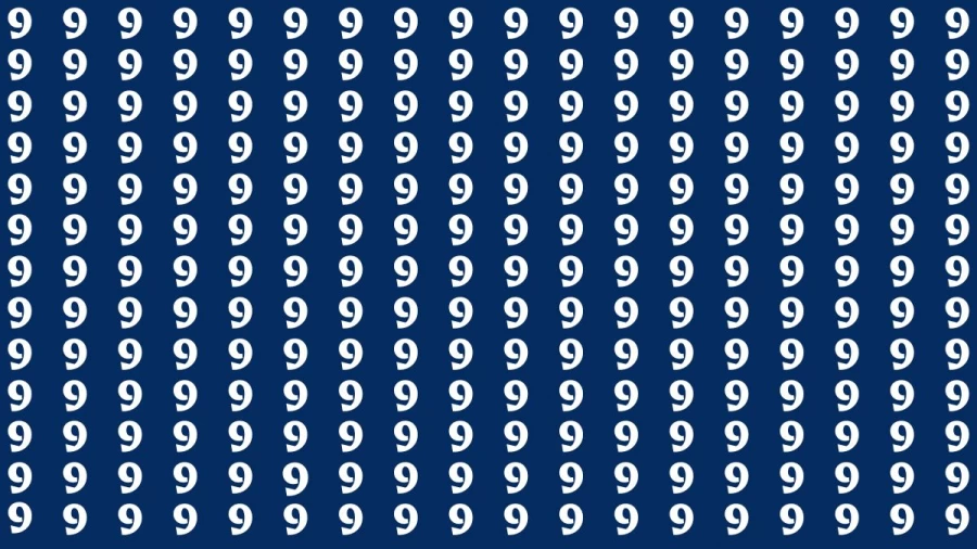 Observation Brain Test: If You Have Hawk Eyes Find 3 among the 9s within 20 Seconds?