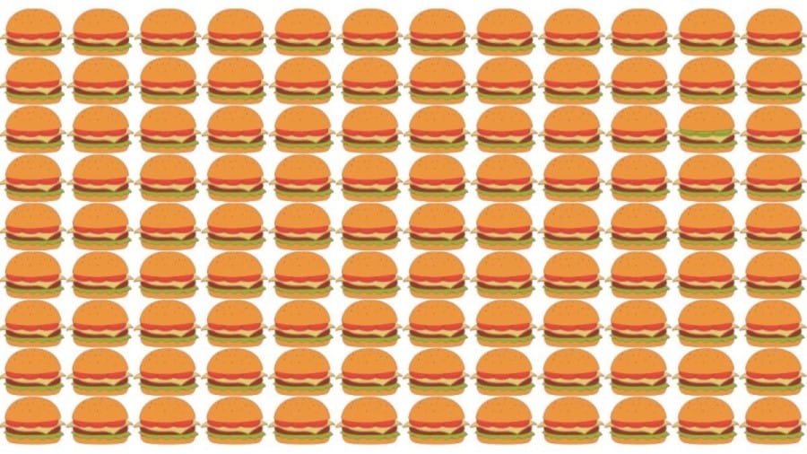 Optical Illusion Eye Test: If you have Eagle Eyes Find the Odd One Out in this Image within 12 Sec?