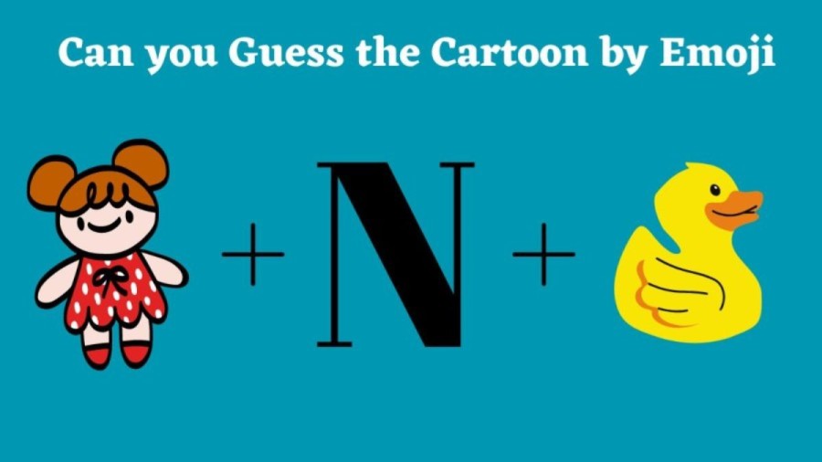 Brain Teaser: Can you Name the Cartoon in this Image within 10 Seconds? Emoji Puzzle