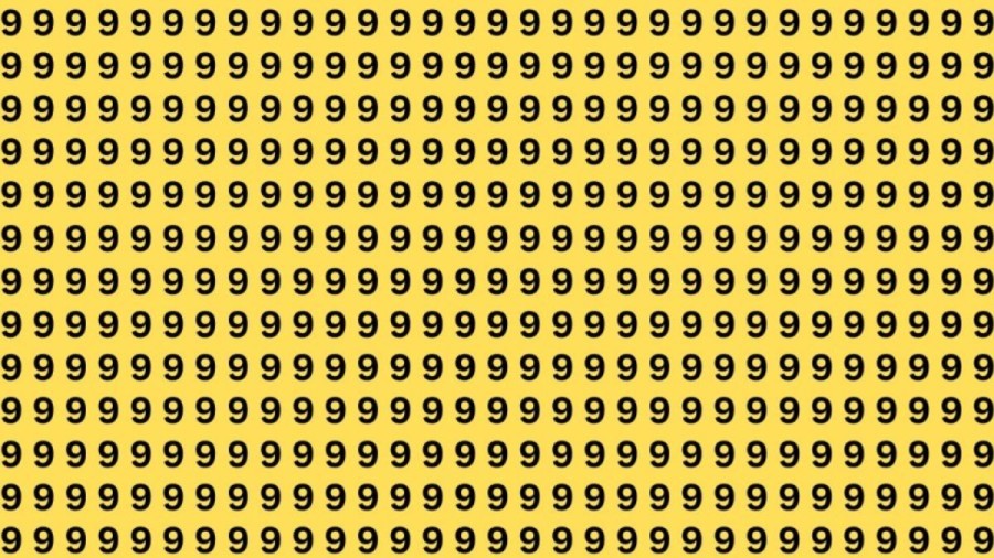 Brain Teaser: If You Have Eagle Eyes Find 3 among the 9s within 25 Seconds?
