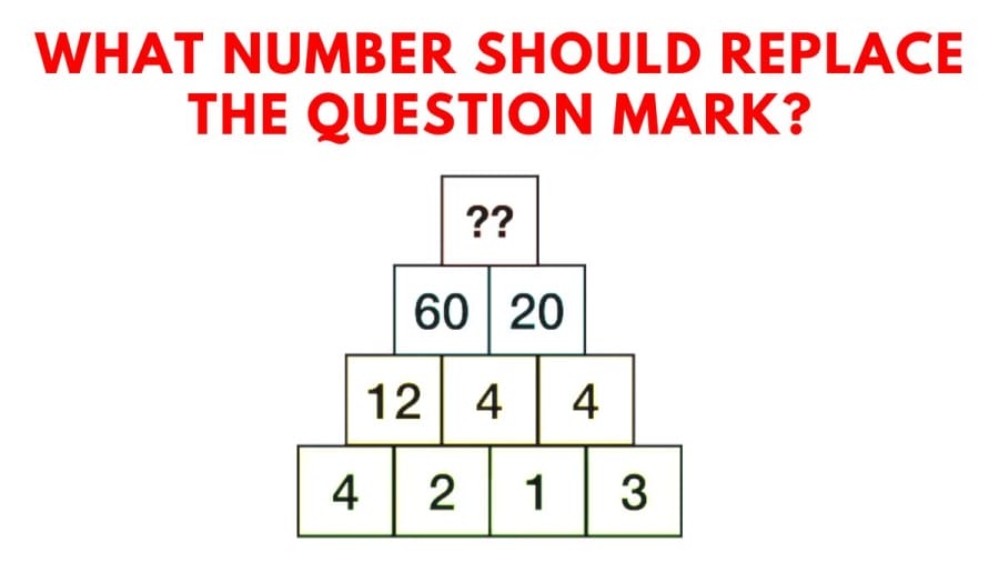 Brain Teaser Maths IQ puzzle: What number should replace the question mark?