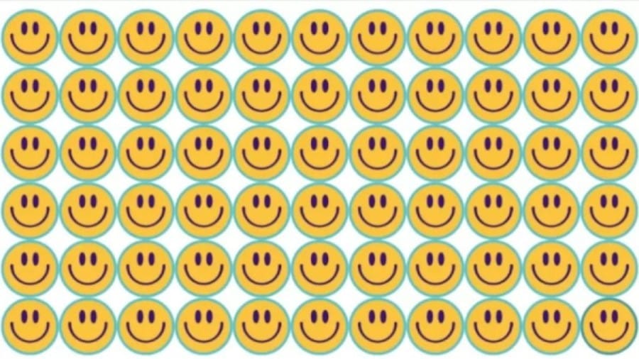 Can you Circle the Odd Emoji in this Brain Teaser Picture Puzzle in 15 secs?