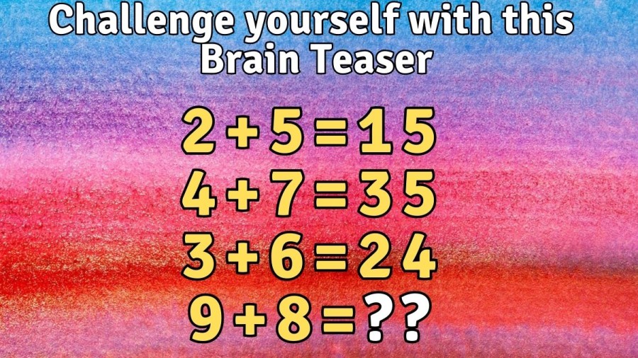 Challenge yourself with this Brain Teaser and Find the Missing Number