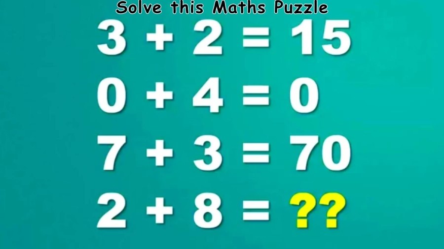 If you are a Genius Solve this Maths Puzzle in 20 Seconds