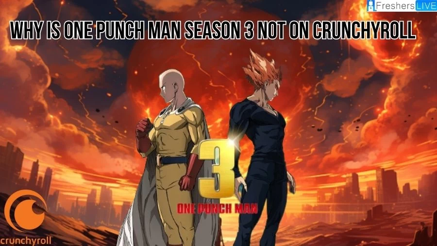 Why is One Punch Man Season 3 Not on Crunchyroll? Where to Watch One Punch Man?