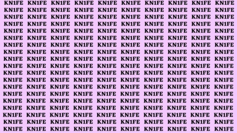 Brain Teaser: If You Have Eagle Eyes Find The Word Knife in 15 Secs