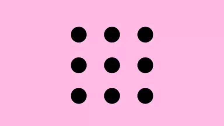 Think Creatively To Solve This Brain Teaser: Can You Connect 9 Dots With Just 3 Lines?